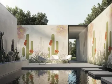 Carta da parati Desert in Bloom di Instabilelab