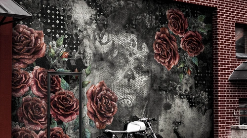 Carta da parati La Santa di Instabilelab