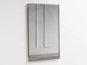 Specchio SP 300 con cornice in noce Canaletto di Tosconova