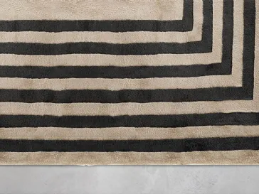 Tappeto realizzato in pura seta di bamboo taftata a mano TT02 di Tosconova