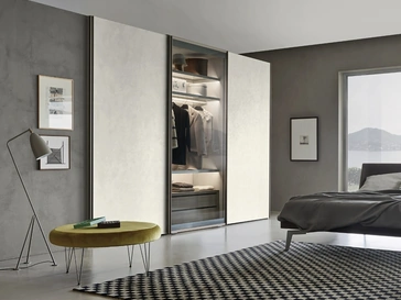 Armadio scorrevole Scrigno Materico di Sangiacomo