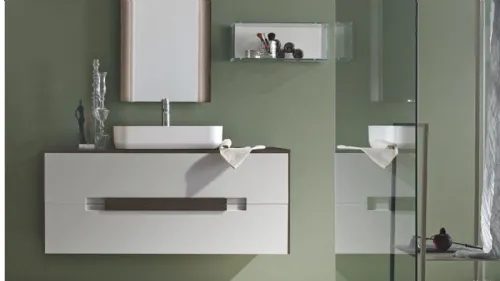 Mobile da Bagno con cassetti a gola Atelie AT 10 di Artesi