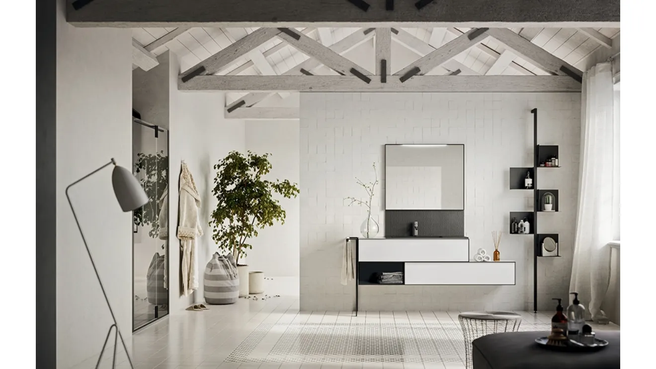 Composizione 1 del bagno moderno linea Dress
