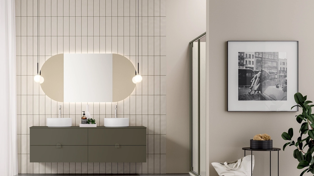 Mobile da Bagno Filo Push Handles 22 di Artesi