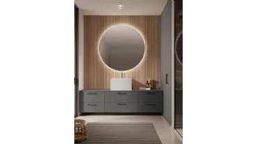 Mobile da Bagno Passepartout Grigio Cemento di Artesi