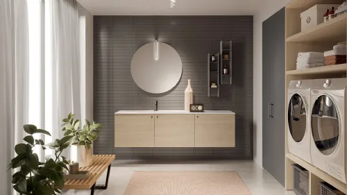 Mobile da Bagno Passepartout Rovere White di Artesi