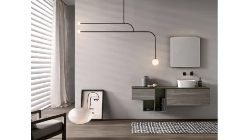Mobile da Bagno con vani a giorno Petra PT 44 di Artesi