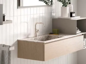 Mobile da Bagno con vani in metallo Petra PT 47 Artesi