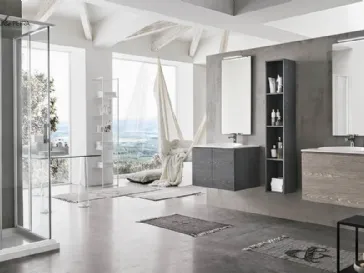 Arredo bagno Uniko Comp Un 1 di Artesi