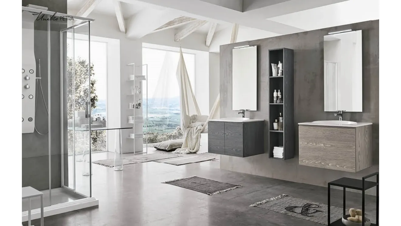 Arredo bagno Uniko Comp Un 1 di Artesi