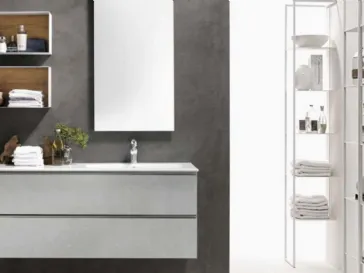 Mobile bagno sospeso Uniko Un 10 di Artesi