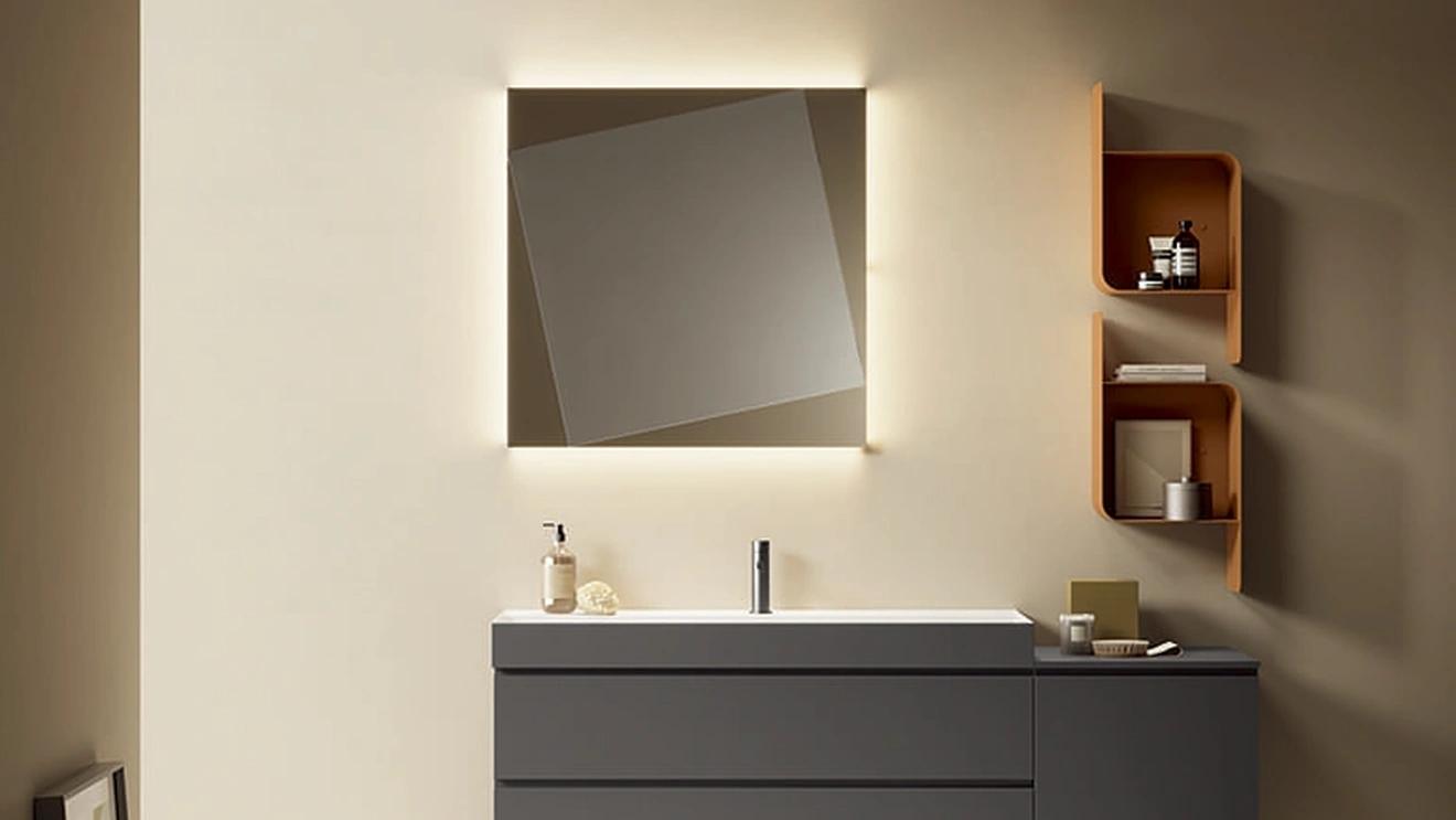 Mobile da Bagno sospeso Yang 03 di Artesi