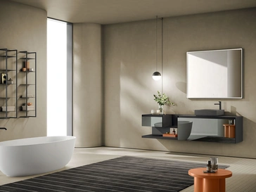 Mobile da Bagno sospeso Yoko 02 di Artesi