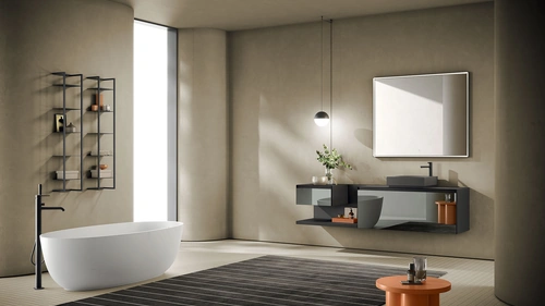 Mobile da Bagno sospeso Yoko 02 di Artesi