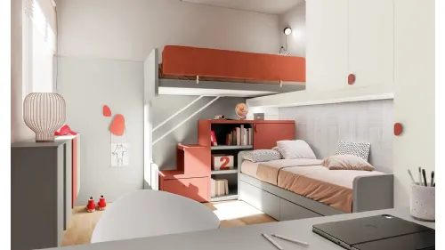 Cameretta Layout 16B di Doimo Cityline