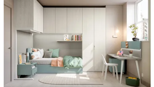 Cameretta a ponte Layout 03B di Doimo Cityline