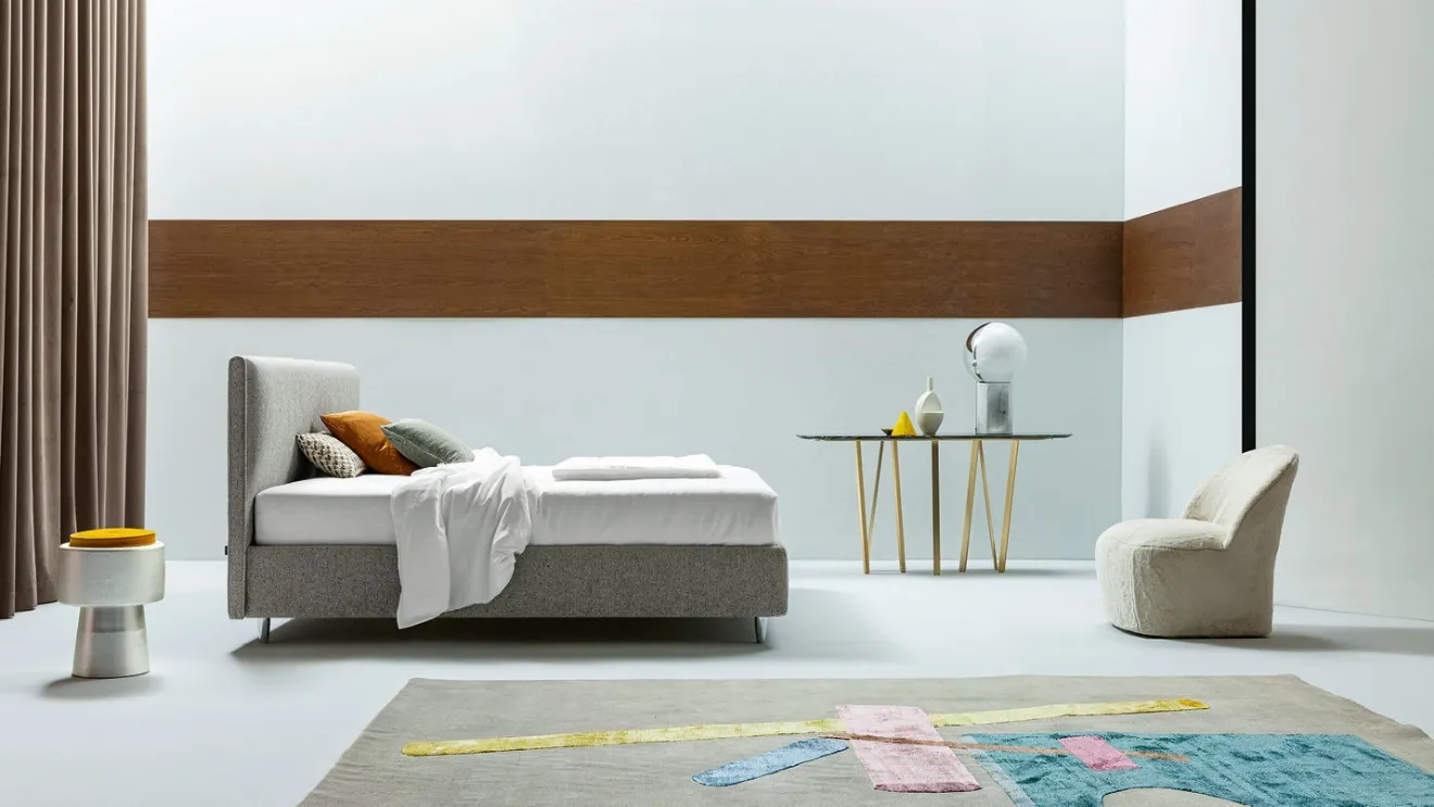 Letto matrimoniale con testiera Dread di Twils