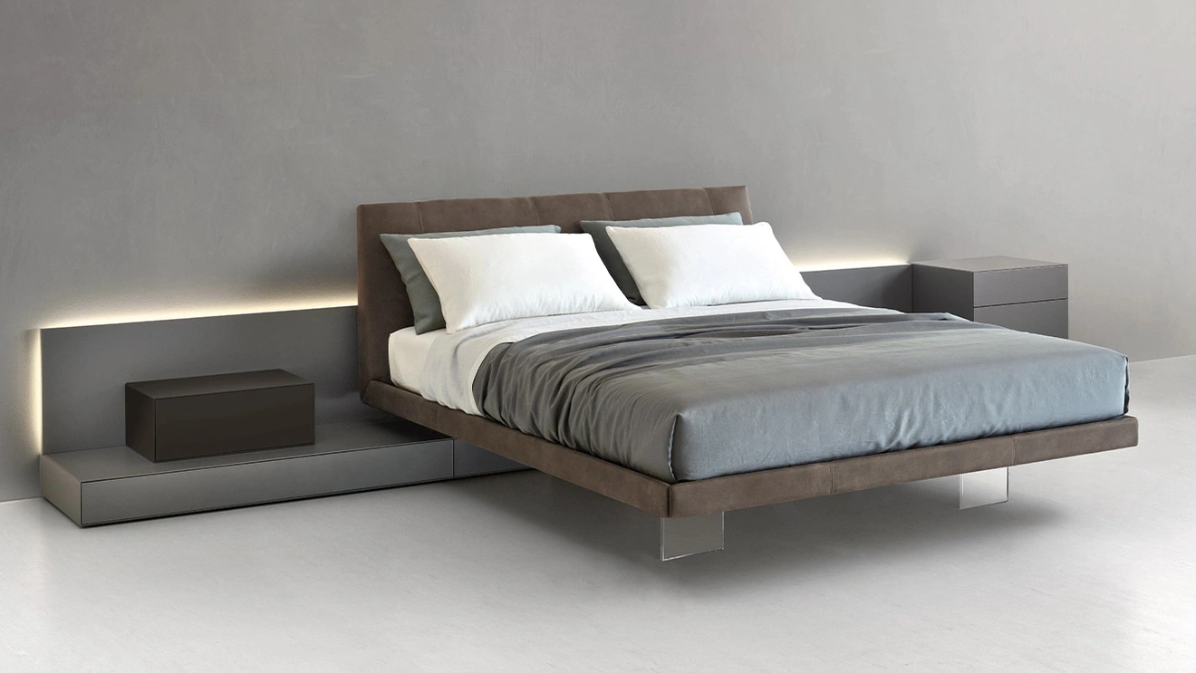 Letto con testiera Diletto di Sangiacomo