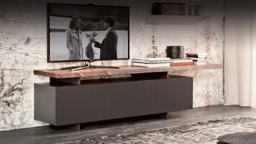 Mobile Porta TV in legno verniciato Seneca di Cattelan Italia