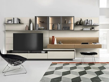 Parete Attrezzata Cabaret Step di Sangiacomo