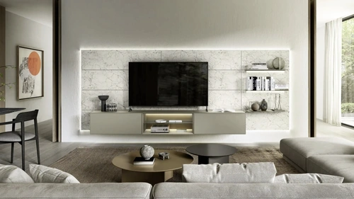 Parete Attrezzata Domino Boiserie 05 di Sangiacomo