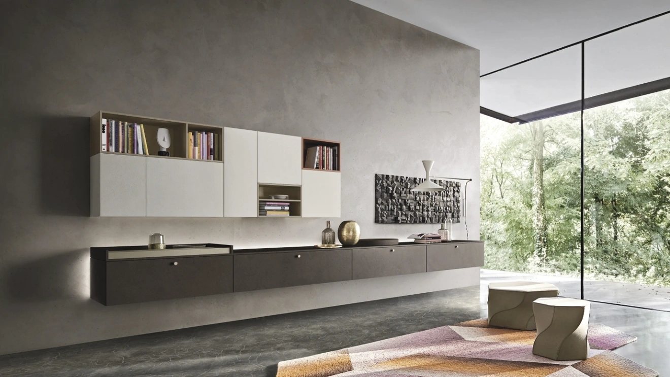 Parete Attrezzata Lampo 005 di Sangiacomo