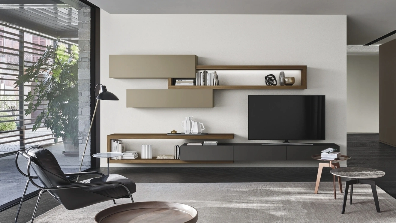 Parete Attrezzata Lampo 041 di Sangiacomo