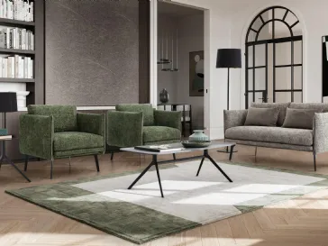 Divano a due posti in tessuto Boon Loveseat di Le Comfort