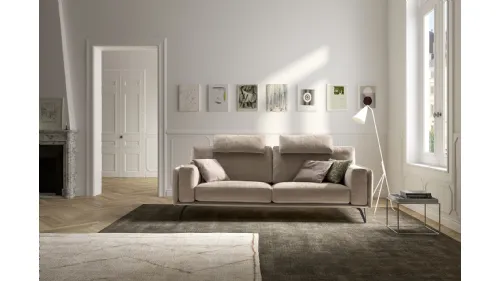 Divano moderno in tessuto Living Bright di Samoa