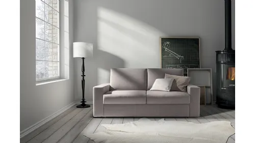 Divano letto in tessuto Move and Twist di Samoa