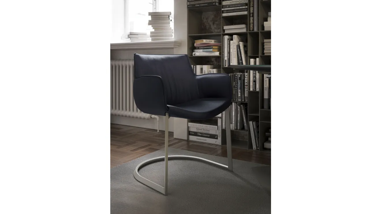 Sedia Rhonda Cantilever di Cattelan Italia