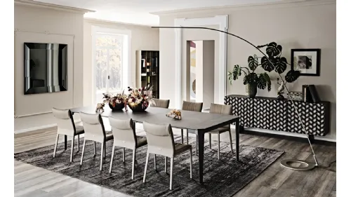 Consolle allungabile con piano in laminato Nemo di Cattelan Italia