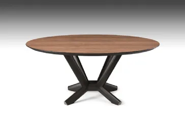 Tavolo rotondo in legno Planer Wood Round di Cattelan Italia