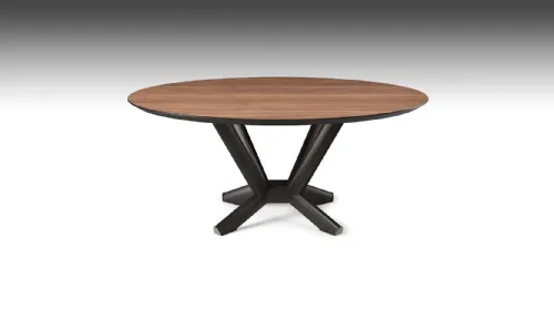 Tavolo rotondo in legno Planer Wood Round di Cattelan Italia