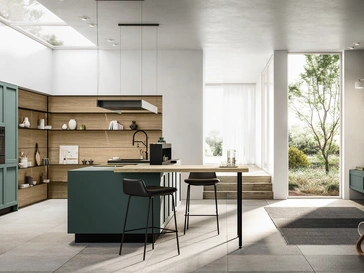 Cucina Moderna con isola Alma 03 di Arredo3