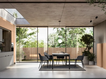 Cucina Moderna lineare Cloe 04 di Arredo3