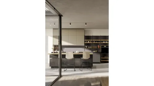 Cucina Moderna Kalì 13 con isola di Arredo3