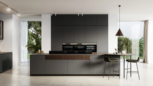 Cucina Moderna in Pet opaco Wega di Arredo3